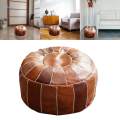 Unstuffed Pouf Cover Foot Stool Hassock Storage Ottoman Foot Rest Cover Premium Home. 