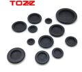 20mm Rubber Sealing Ring Rubber Wire Hole Dust Covers Rubber Bush Ring Hole Blocker Dust Proof Outlet Protective Sleeve O-1-23-B-20 L. 