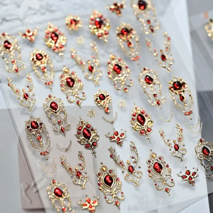 Palace%20Style%20Luxurious%20Design%205D%20Nail%20Stickers%20Shiny%20Finish%20Gold%20Scepter%20Baroque%20Scepter%20Nail%20Emerald%20Ruby%20Color%20Red%20Green%20Gemstone%20Nail%20Decals%20Xmas%20Nail%20-%20Image%204