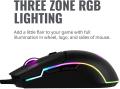 Cooler Master CM110 RGB Gaming Mouse, 6000 DPI, PWM 3050 Optical Sensor, RGB Light Strip. 