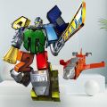 Digital shapeshifter robot combined King Kong team creative puzzle set building blocks children, boys and girls combination toys. 
