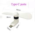 Portable Flexible Removable Mini USB Fan Type C Mobile Phone Cooling Fan for Huawei Xiaomi Oppo Vivo. 