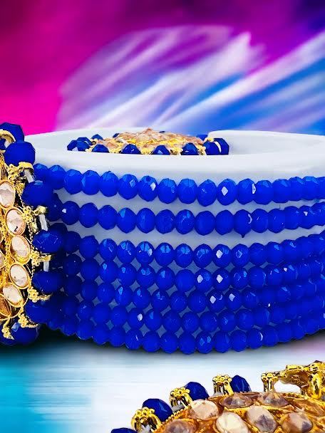 Adorable%20Gold-Plated%20ultra%20blue%20color%20crystal%20Pearl%20Choker%20Necklace%20Set%20for%20Women%20and%20girl%20with%20free%20box.%20-%20Image%2010