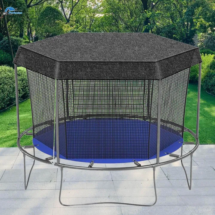 Trampoline%20Cover%20Wear%20Resistant%20Effective%20Easy%20to%20Use%20Practical%20Trampoline%20Shade%2014%20Feet%20For%206%20Rods%20-%20Image%204
