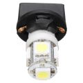10X T10 White 5050 194 LED Bulbs Instrument Gauge Cluster Dash Light with Socket. 
