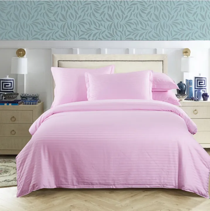 Original%20Self%20Striped%20Bedsheet%20-%20Pastel%20Pink%20-%20Image%202