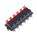 12 Way 2 Row Push Release Connector Plate Stereo Speaker Terminal Strip Block Encounter. 