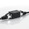 RJ45 Ethernet Network Connector Double Head Straight LAN Cable Connector CAT 5 5E 6 6A Extender. 