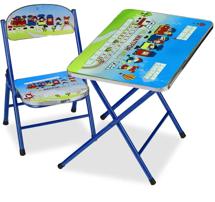 Kids%20Folding%20Table%20And%20Chair%20Set,%20Portable%20Children's%20Cartoon%20Activity%20Table/Desk/Dining%20Table,%20For%203-8%20Years%20Old%20Boys%20And%20Girls%20-%20Including%20Tables%20And%201%20Chair%20-%20Image%208