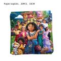 Disney Encanto Birthday Theme Party Supplies Paper Napkins Tablecloth Balloons Mirabel Baby Shower Girl Birthday Party Decor Madrigal. 