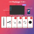 Graphics Drawing Tablet Digital Pen Pad Writing Drawing Board For Android Phone Windows Mac Laptop For Painting Designing Course A JUE. 