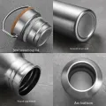 750Ml Large Capacity Stainless Steel Sports Bottle Leakproof Metal Water Bottle Environmental Water Bottle. 