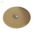 2 Drum Hi Hat Cymbals 14 '' for Drummers, Golden. 