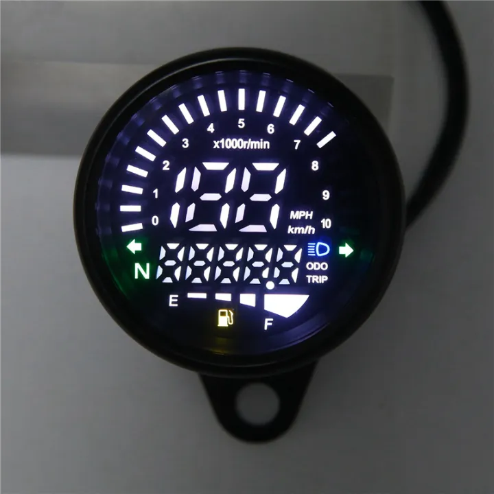 3X%20Universal%20Motorcycle%20Meter%20Speedometer%20Digital%20Odometer%20Round%20Speed%20Meter%20for%20,%20Black%20-%20Image%203
