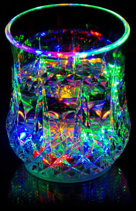 Led Liquid Glass For Decorative Magic light-up Multi purpose Liquid Activated Multi-color ...