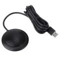 M2 Wired 360degree Pickup Audio Video Omnidirectional Microphone Desktop Conference Computer Bl k Mic. 