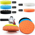 5PCS 3/4/5/6/7Inch Car Waxing Polishing Buffing Sponge Pad Kit For Auto Headlight Polisher Detailing Cleaning Washing Fininshing. 