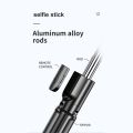 S03 Wireless Bluetooth Selfie Stick for Foldable Handheld Monopod Shutter Remote Extendable Mini Tripod Selfie Stick. 