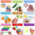 Sensory Fidget Toys Set, 35Pcs Stress Relief Toys Anti-Anxiety Tool Kit Carnival Prizes s Children. 