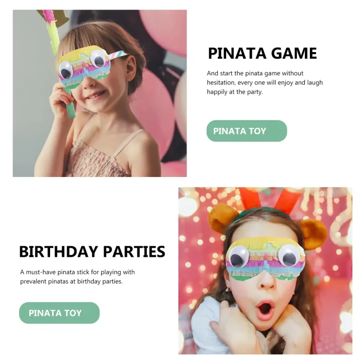 Pinata%20Stick%20Party%20Kids%20Blindfold%20Sticks%20Birthday%20Supplies%20Mexican%20Game%20Bat%20Fiesta%20Grip%20Easy%20Toys%20Rainbow%20Pinatas%20Paper%20Buster%20-%20Image%205