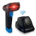 Wireless 2.4G 1D Bar Code Scanner 2D QR Code Reader Handheld USB Wired Barcode Scanner Gun with Stand for Android Windows iOS. 
