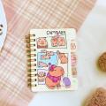 Portable Notebook Cute Small Mini Notepad Stylish Stationery for Daily Notes Kids Students School Office. 