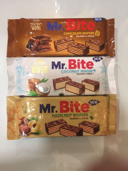 Toren%20Mr.Bite%20Chocolate,Coconut,Hazelnut%20Crunchy%20Cream%20Wafers%20Comb%20x%203Pcs%20-%20Image%204