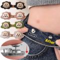 New Lion Shape Flat-Base Jean Buttons Adjustable No-Sew Installation Pant Waist Tightener Portable Cartoon Effortless Waist Tighteners Waistband Repair. 