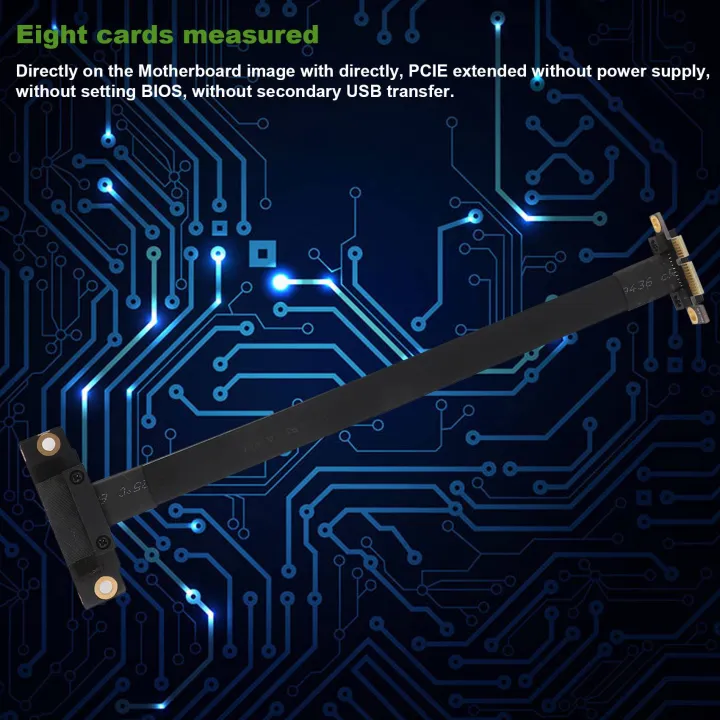 PCIE%20X1%20Riser%20Cable%20Dual%2090%20Degree%20Right%20Angle%20PCIe%203.0%20X1%20to%20X1%20Extension%20Cable%208Gbps%20PCI%20Express%201X%20Riser%20Card%2020cm%20-%20Image%202