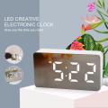 【Hot selling items 】Led mirror clock mini digital clock home decor items. 