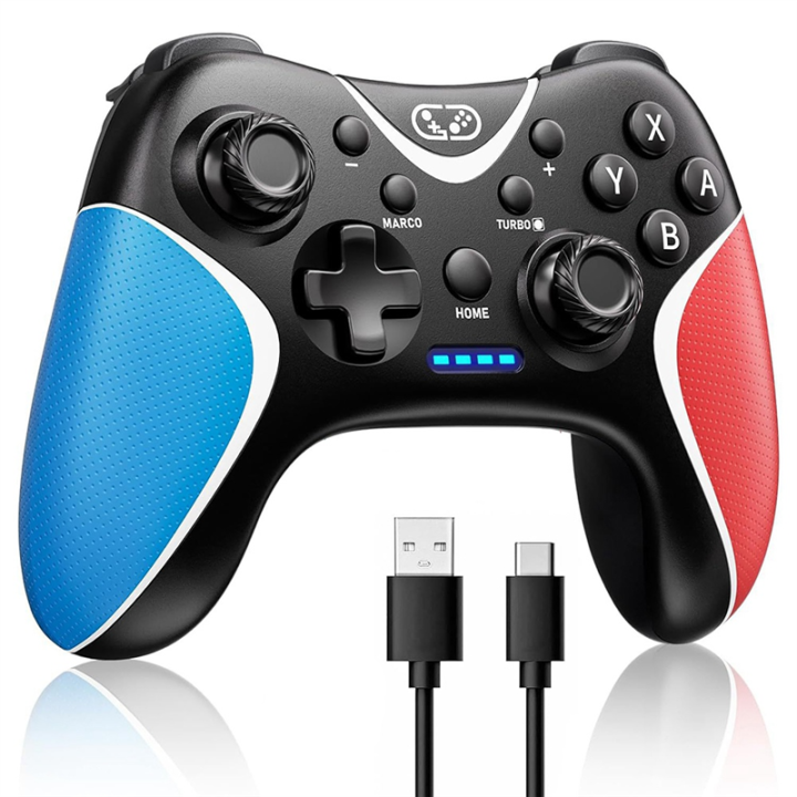 Wireless Game Controller with Programmable/Vibration/Turbo ...