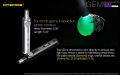 NITECORE GEM8 Gem jewelry appraisal Lamp adjustable powerful Gem detection flashlight Gemstone Lantern with Battery Gem Torch. 