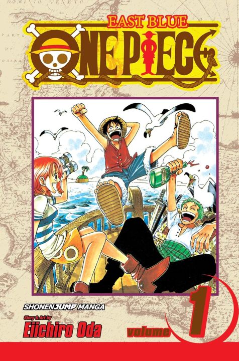 One Piece, Vol. 1-100，Eiichiro Oda，color printing