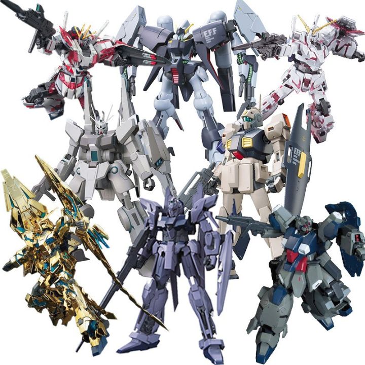 Bandai GUNPLA HGUC Unicorn Banshee Banshee Phoenix Baiaran Silver Bullet Gustav Nim