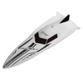 2.4G Speedboat RC Boat High Speed Remote Control Boat White. 