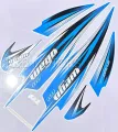 Tvs Wego Blue Bike Blue Sticker Full Kit. 