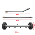 High Pressure Car Wash Chassis Water Broom with 45 Degree Angle Bar Under Carriage Cleaner Water Broom. 