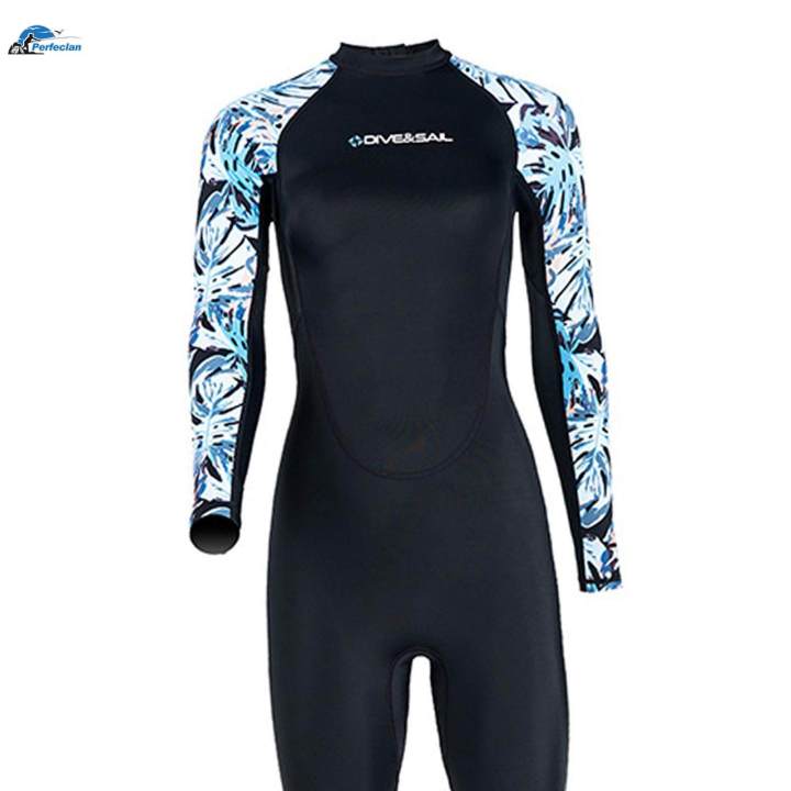 Women%20Wetsuit%20Scuba%20Diving%20Suit%20Cold%20Feel,%20Back%20Zip%20Dive%20Skins%20Wet%20Suit%20Swimsuit%20S%20Black%20-%20Image%208