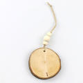 Wood Wooden Eid Mubarak Pendants 6cm Circular Ramadan Ornament Diy Islamic Pendant for Wall Door. 