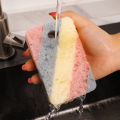 1/3Pcs Dishwashing Sponges Double-sided Thickened Wood Pulp Cotton Cleaning Spongs Dishwashing Brush Household Reusable Scouring Pad. 