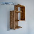 Wooden Shelf / Solid Wood Hanging Shelf/ Modern Wall Hanging Rack Nadun Wood. 
