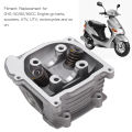 Cylinder Head Assembly Scooter Cylinder Head Heavy Duty Protective for ATV UTV Replacement for GY6-50/60/80CC Engine. 