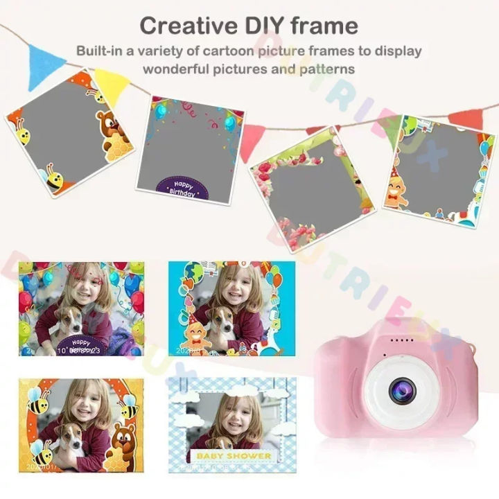 Children%20Toys%20Camera%20Digital%20Vintage%20Camera%20Kids%20Projection%20Video%20Camera%20Outdoor%20Photography%2032GB%20Gift%20For%20Kids%20-%20Image%202