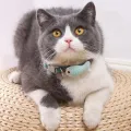 Pet Accessories Decorative Cat Fish Collar Adjustable Soft Cat Fish Necklace Cartoon Pet Striped Collar Birthday Party. 