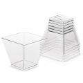 50pcs 2OZ Mini Dessert Cups For Party Small Plastic Dessert Cups Disposable Dessert Cups for Pudding Fruit Ice Cream. 