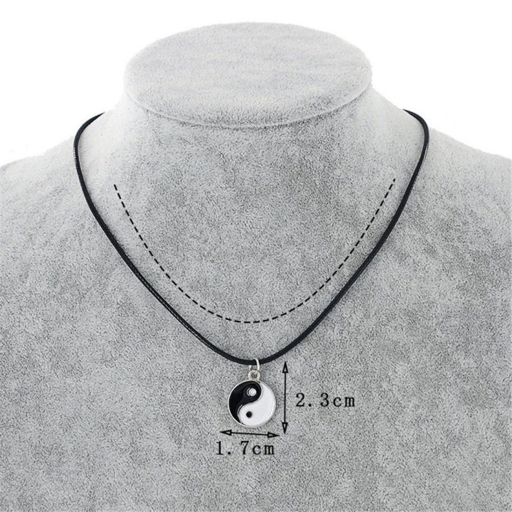Vintage%20Stainless%20Steel%20Yin%20Ying%20Yang%20Pendant%20Necklace%20Black%20White%20Necklace%20Men%20PU%20Leather%20Necklaces%20Jewelry%20-%20Image%204