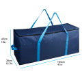 Large Capacity Hay Storage Bag with Zip Portable Handles Portable Waterproof Horse Feeder Bag Livestock Hay Bags for Horses Goat 41 x 18 Inch. 