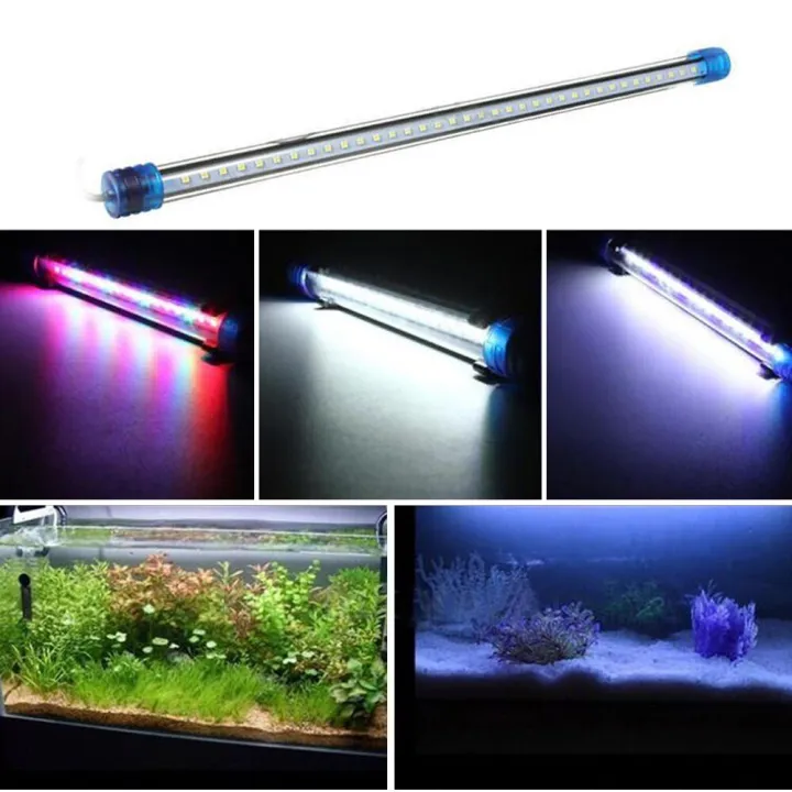 3.5%20feet%2018W%20RGB%20LED%20Aquarium%20Light%20Submersible%20AIBAO%20T4%20Lamp%20Bulb%20Pet%20Fish%20Tank%20Light%20Energy%20Saving%20Fitting%20Accessory%20Fish%20Tank%20Decoration%20Colourful%20Red%20Green%20Blue%20Light%20Emitting%20Diode%20Bright%20Color%20T4-100LED%20Fish%20Tanks%20Fish%20Tank%20Glass%20Aquarium%20Decoration%20-%20Image%205