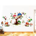 Kids Newest cute cartoon animals tree house baby Wall Décor children bedroom room decor wall stickers removable kids nursery decal sticker. 