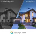 EZVIZ Outdoor Security Camera Dual Lens 1080P, Excellent Color Night Vision, Active Light & Siren Alarm with PIR Motion Detection, Weather Proof, Two-way Talk, the First Dual Lens Security 2.8mm Camera(C3X). 